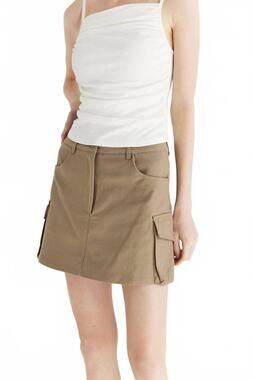 NEW MOD REF jacq skirt in brown